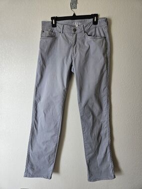 Peter Millar Light Gray Casual Pants